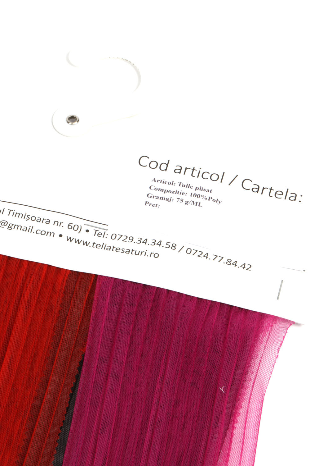 TULLE PLISAT