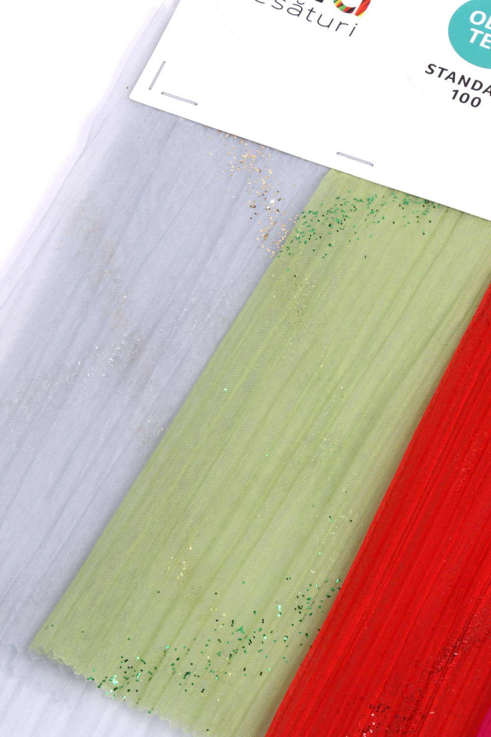 TULLE PLISAT GLITTER