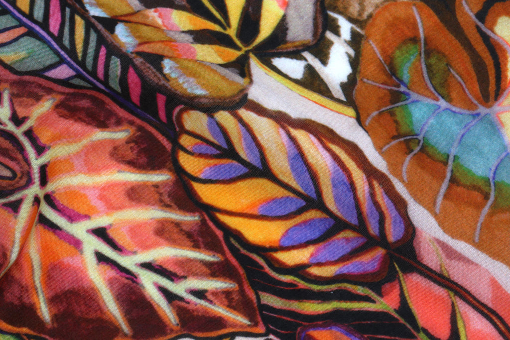 ХЛОПКОВЫЙ ВУАЛЬ С ПЕЧАТЬЮ