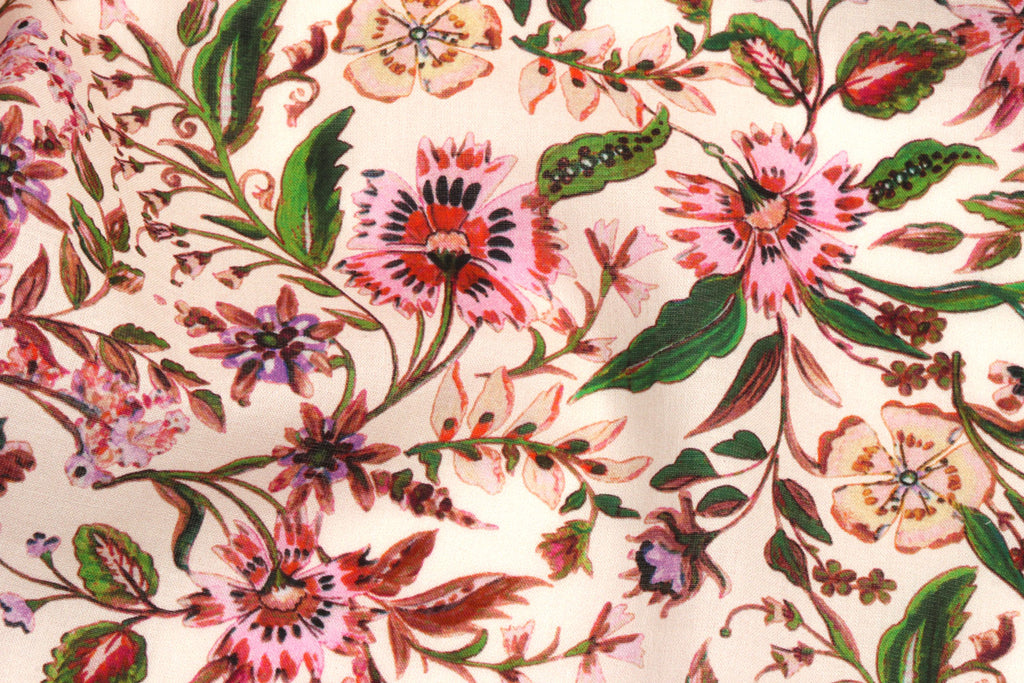 ХЛОПКОВЫЙ ВУАЛЬ С ПЕЧАТЬЮ