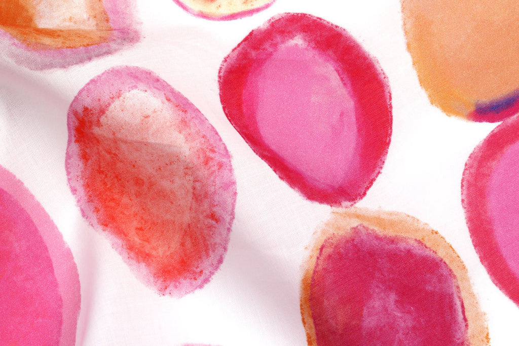 ХЛОПКОВЫЙ ВУАЛЬ С ПЕЧАТЬЮ