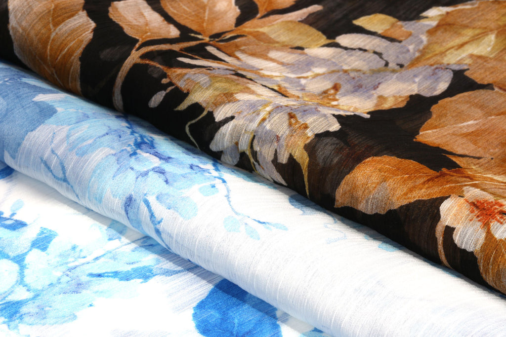 VOAL PRINT CREPON