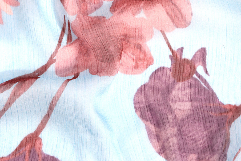 VOAL PRINT CREPON