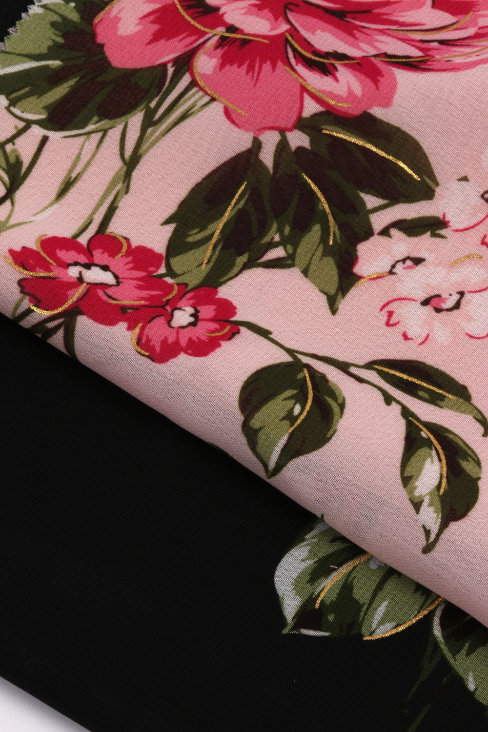 CHIFFON PRINT CU FOIL