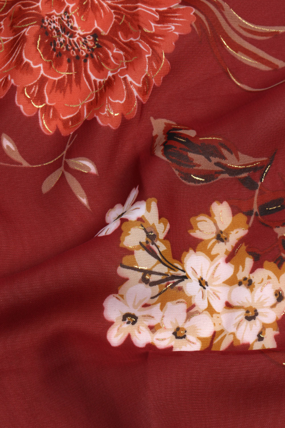 CHIFFON PRINT CU FOIL