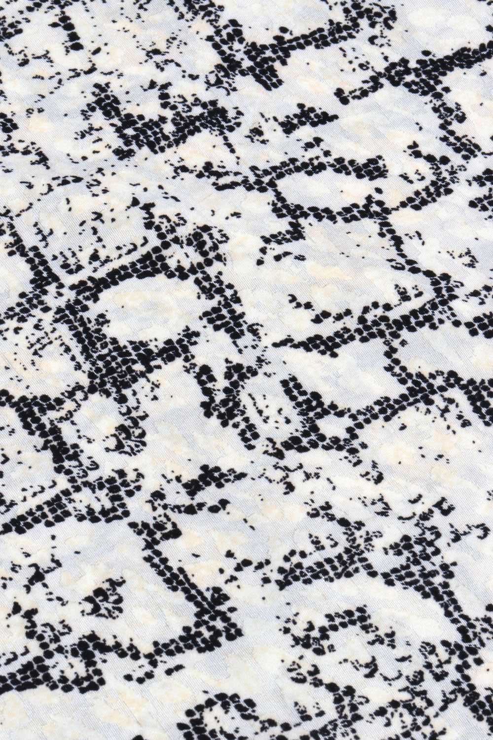 Атласный жаккард шифон с принтом