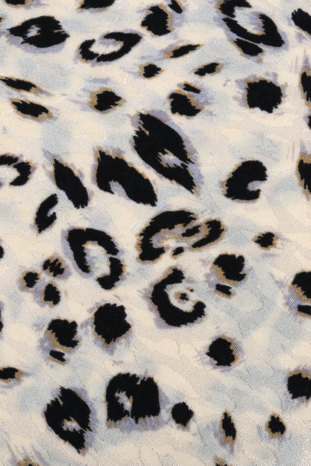 Chiffon satin jacquard imprimat