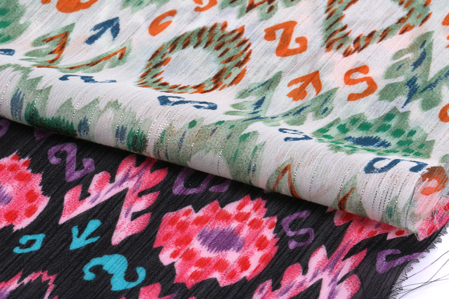 ВУАЛЬ ШИФОН ЛЮРЕКС ПРИНТ