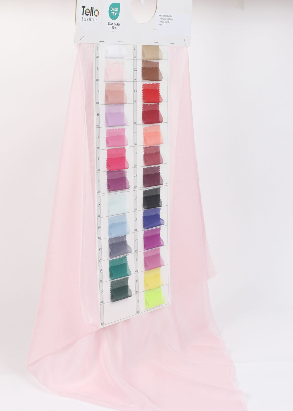 Chiffon silk