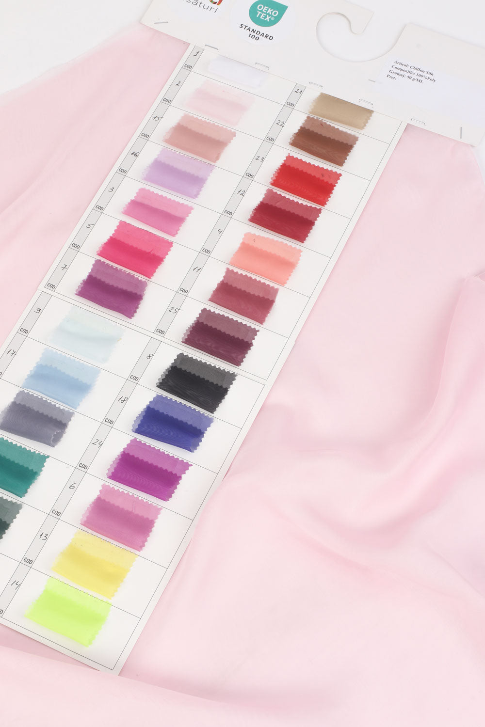Chiffon silk