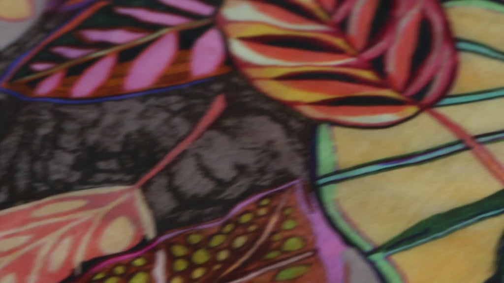 ХЛОПКОВЫЙ ВУАЛЬ С ПЕЧАТЬЮ