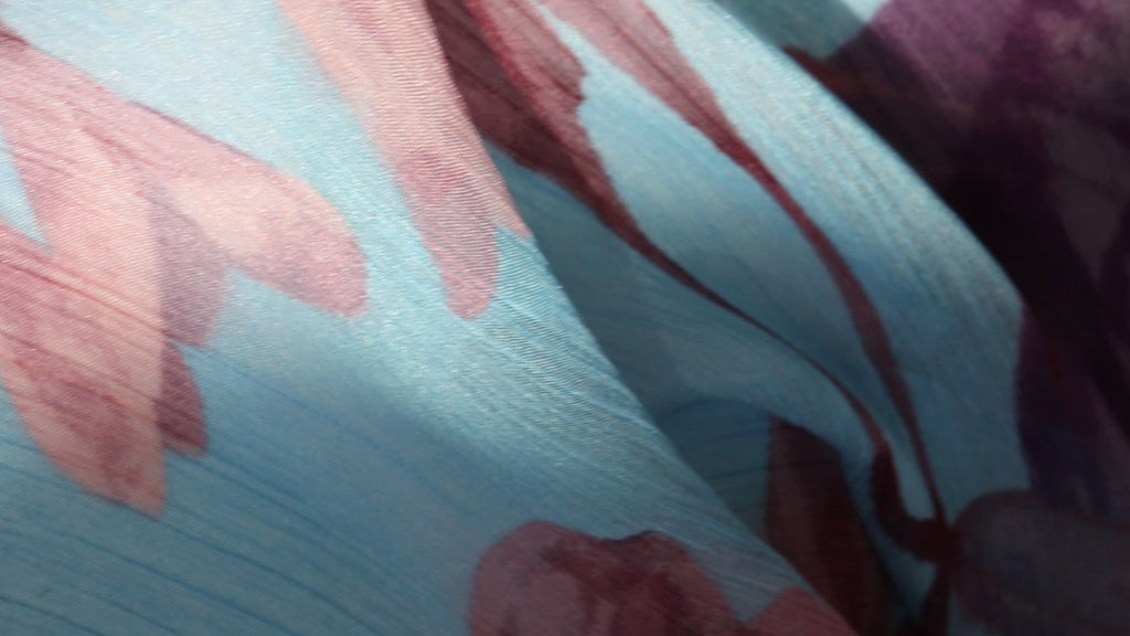 VOAL PRINT CREPON